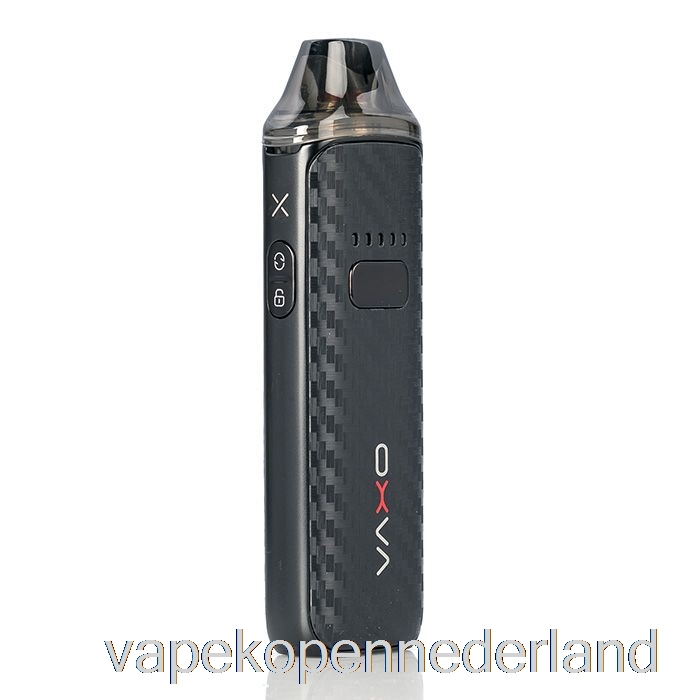 Elektronische Sigaret Vape Oxva X 40w Pod-systeem Zwarte Koolstofvezel